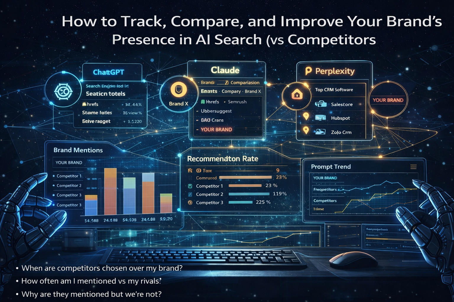 Cómo trackear, comparar y mejorar la presencia de tu marca en AI search (vs competidores) - imagen del artículo