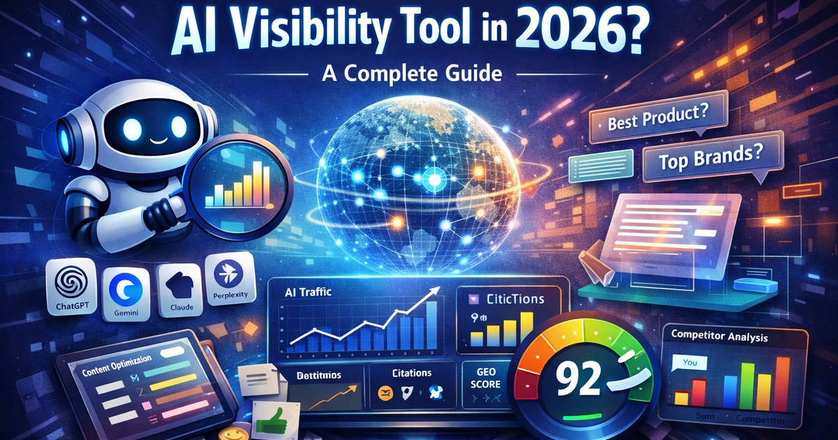 ¿Cuál es la mejor herramienta de visibilidad en IA en 2026? Guía completa - imagen del artículo
